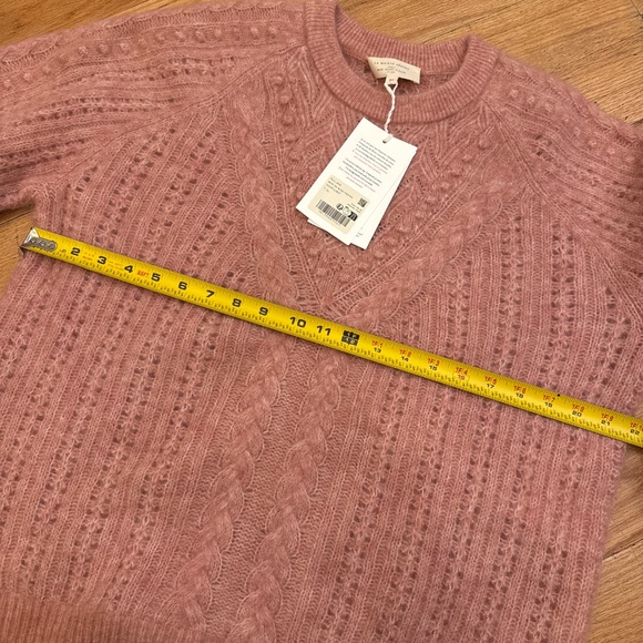 Sezane Sweater Jake Jumper Medium Rosewood - XL pink - Picture 8 of 10